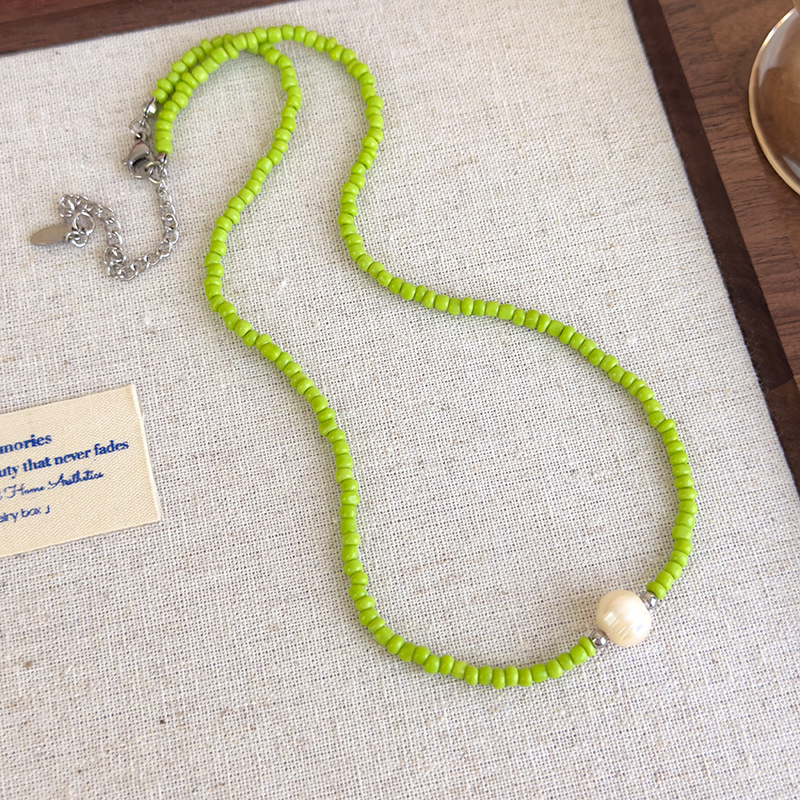 Намисто-чокер з бісером