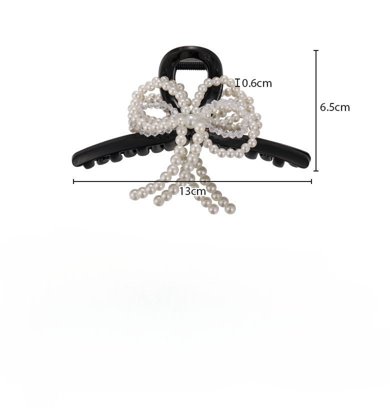 Кришталева Перлова Бант для Зачіски-Пучка