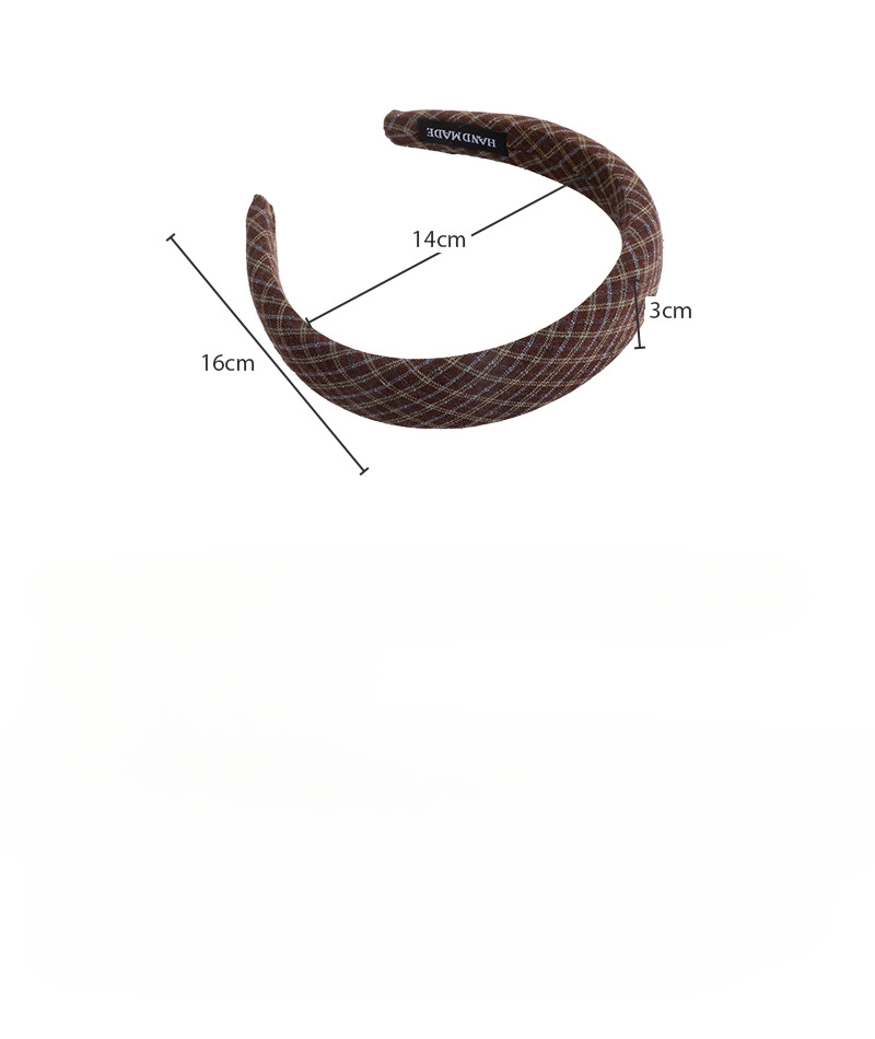 Cinta para el Cabello de Mujer a Cuadros