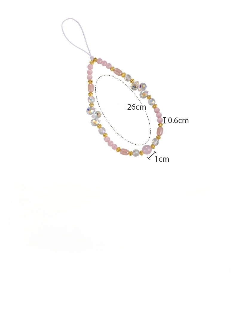 Glass Bead Phone Strap