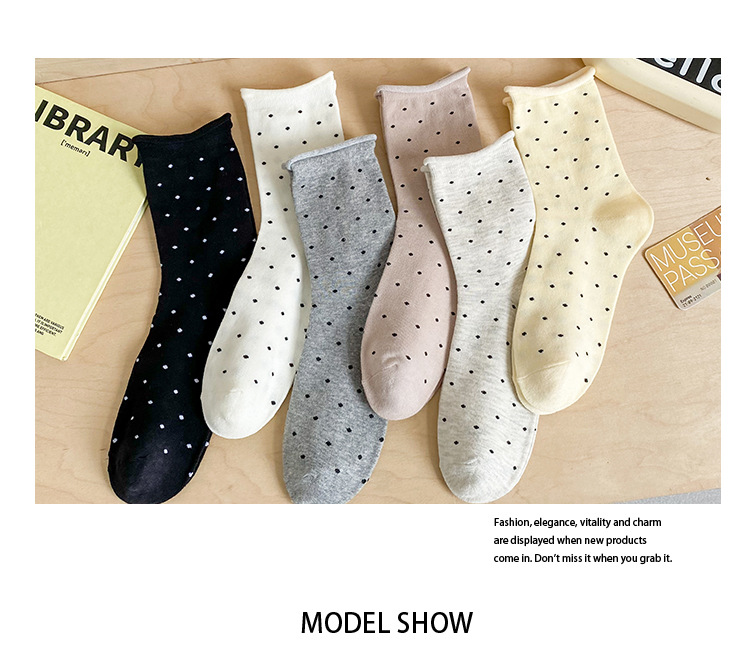 Meias de Bolinhas para Mulher