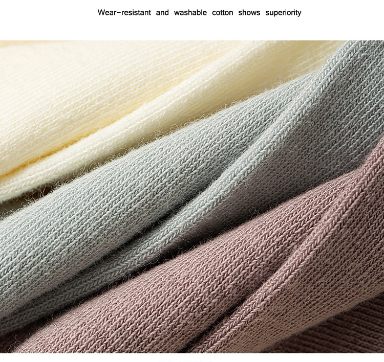 Meias de Algodão Meia-Canela para Mulheres