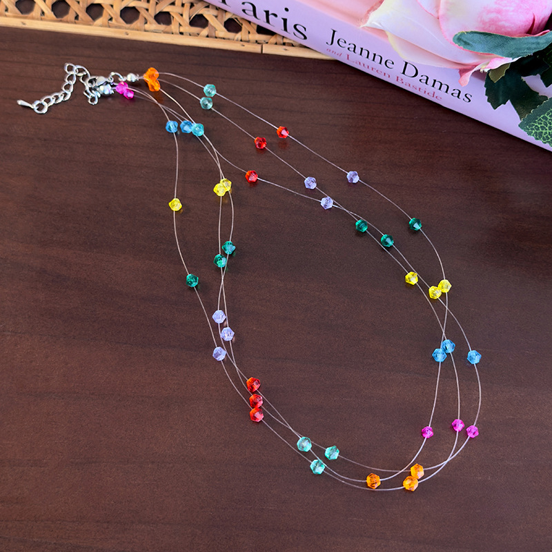 도파민 목걸이와 귀걸이 세트