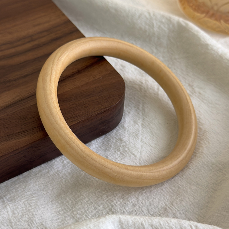 Geometriskt Träarmband med Stjärnmotiv