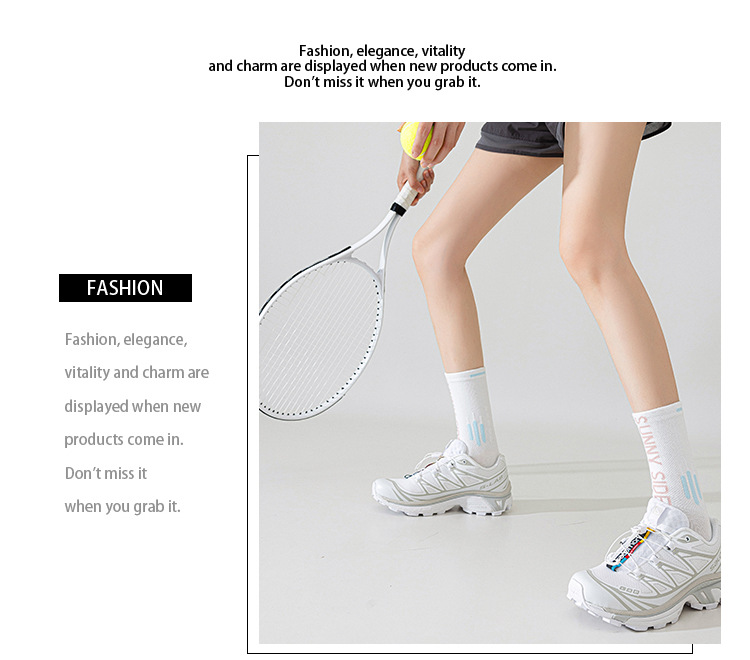 Meias Esportivas Meia Canela Feminina