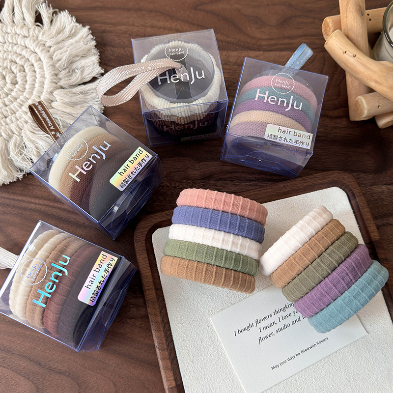 Sömlösa elastiska hårsnoddar