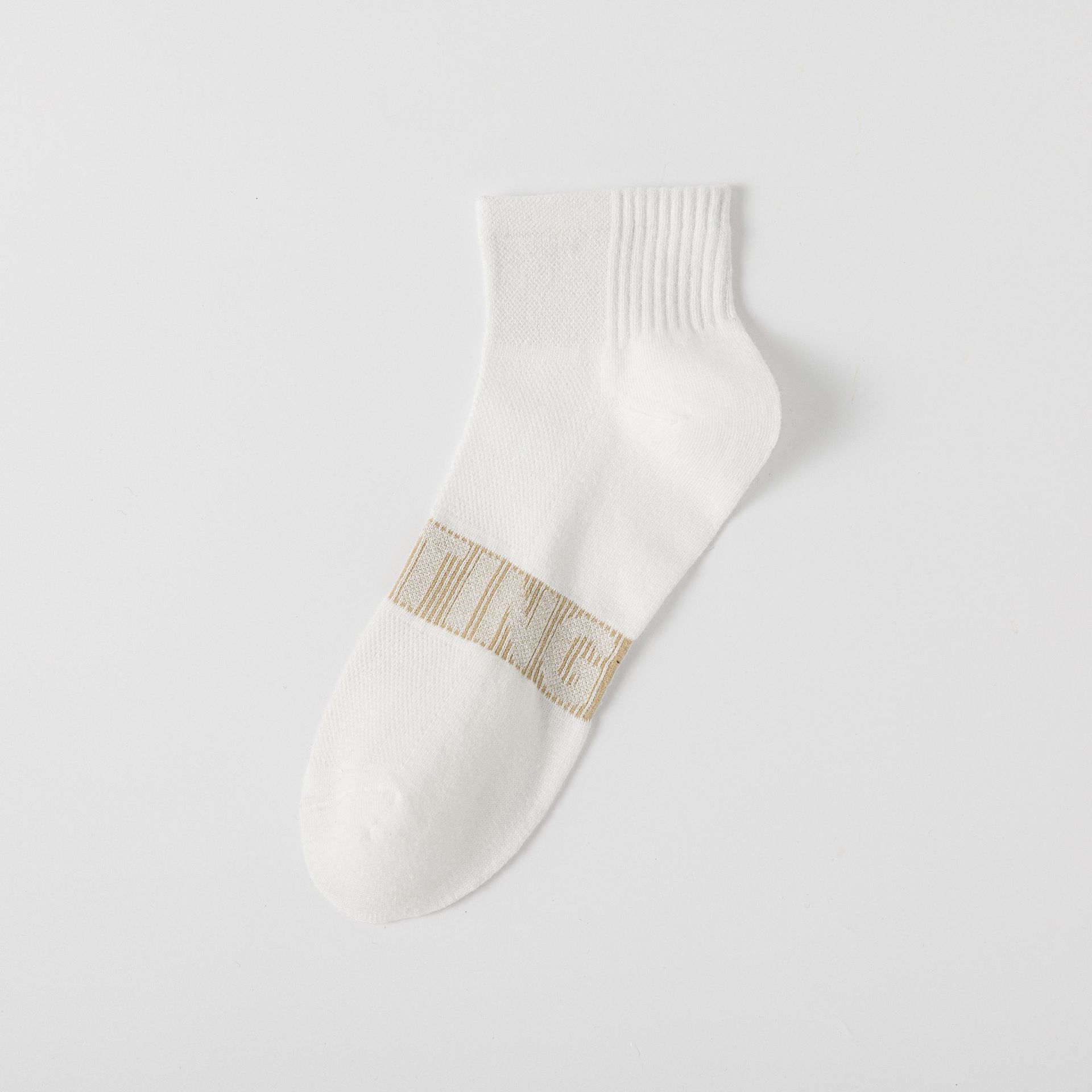 Kaus Kaki No-Show Pria Katun