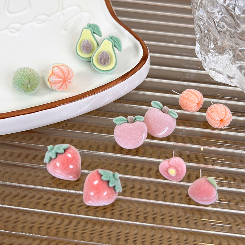 Fruit Stud Earrings