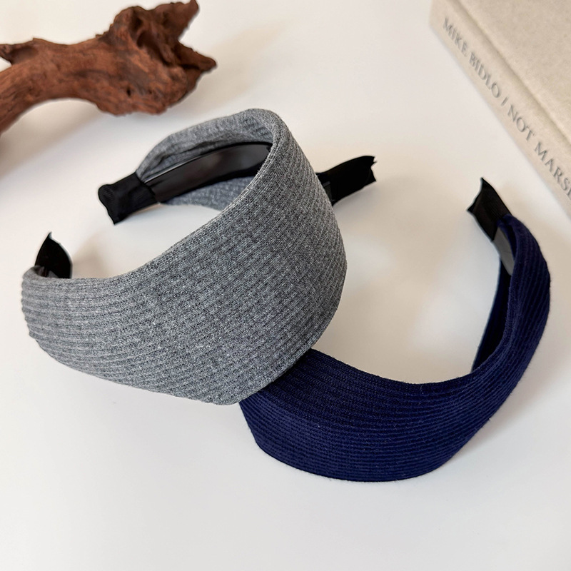 Cinta para el Cabello Vintage de Punto Acanalado