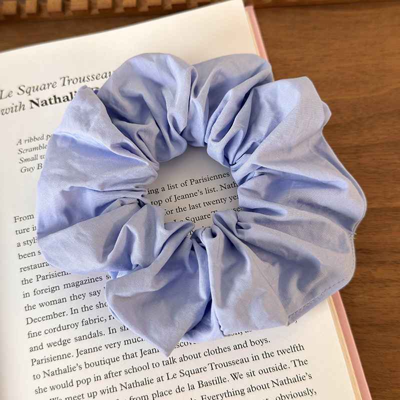 Élastiques à Cheveux Scrunchies Petits Couleur Unie