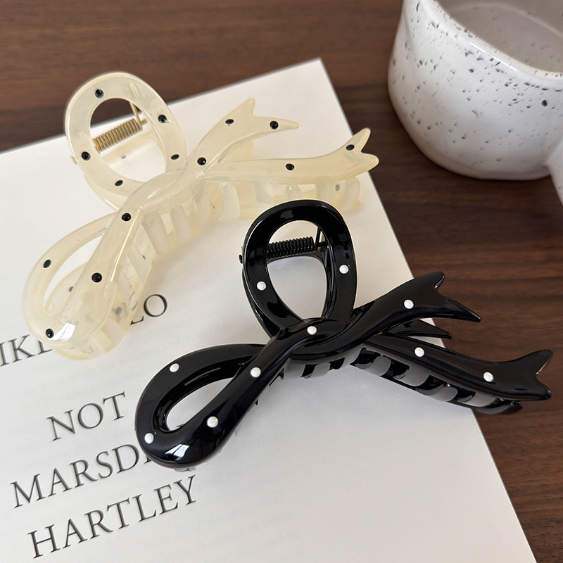 Prancha de Cabelo com Laço de Bolinhas