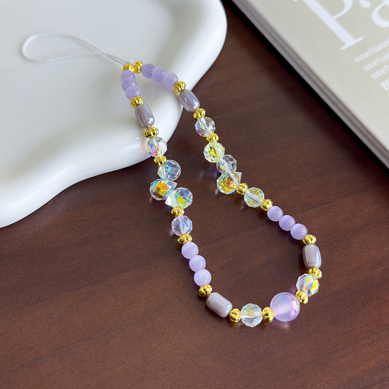 Glass Bead Phone Strap