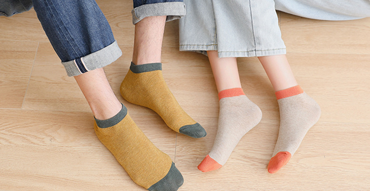 Color Block Loaf Socks