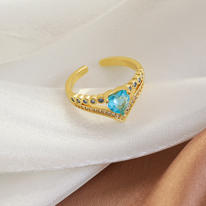 Adjustable Heart Ring