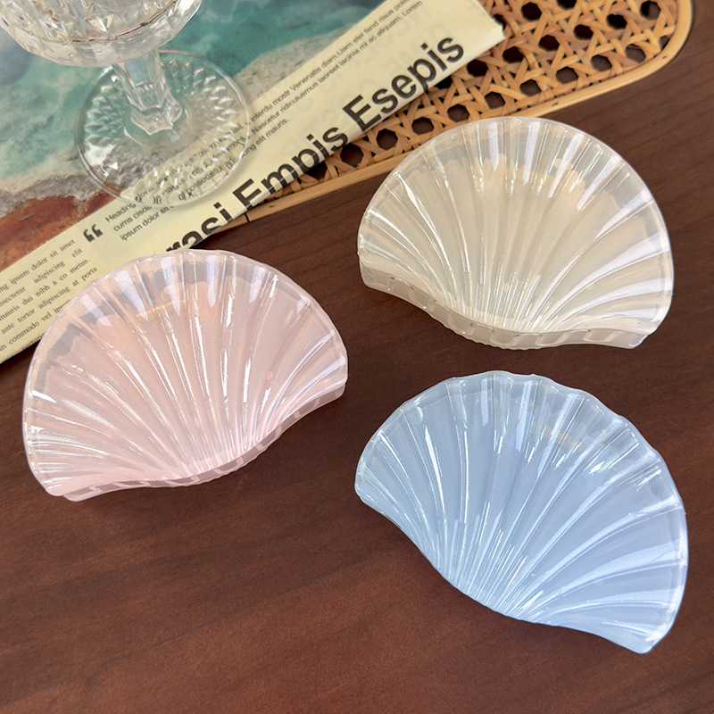 Dolphin Shell Hair Claw Clip