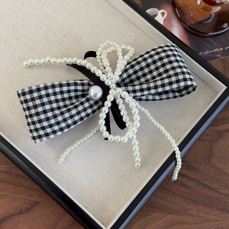 Agrafă de Păr Houndstooth