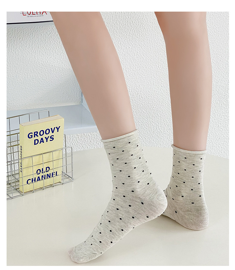 Meias de Bolinhas para Mulher