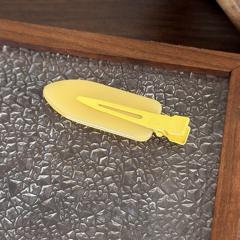 Barrettes Bec de Canard Couleur Gel Mat