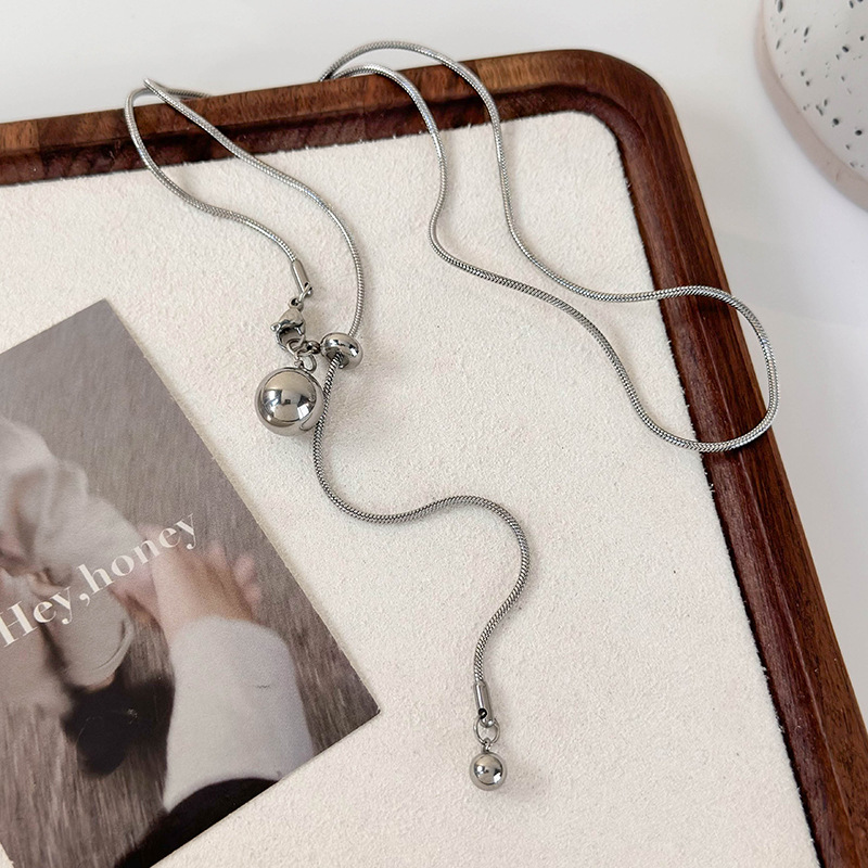 Регульоване Довге Намисто з Перлиною