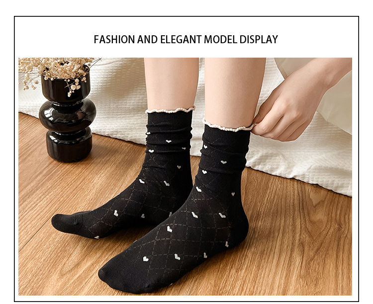 Meias Slouch de Malha