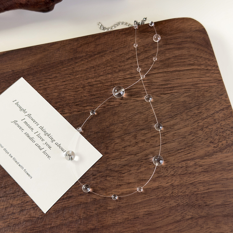 발레 스타일 리본 보우 이어링 & 목걸이