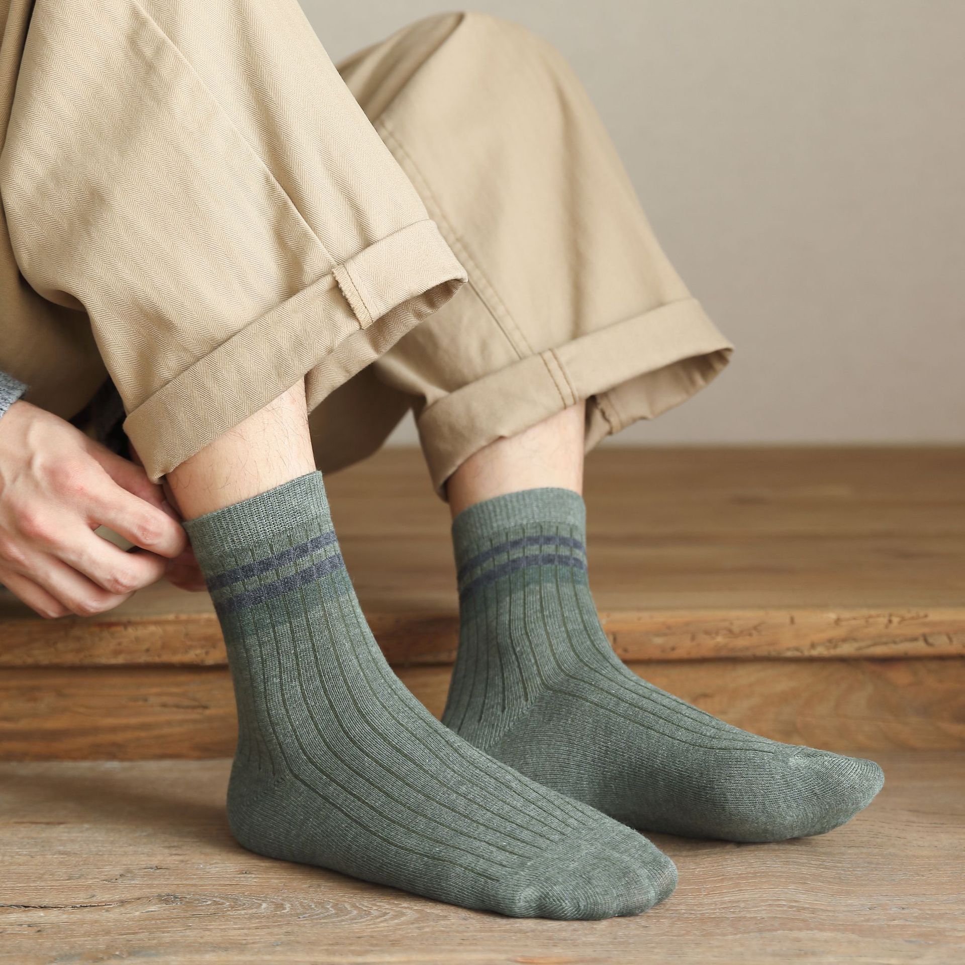 Meias de Algodão Meia Canela