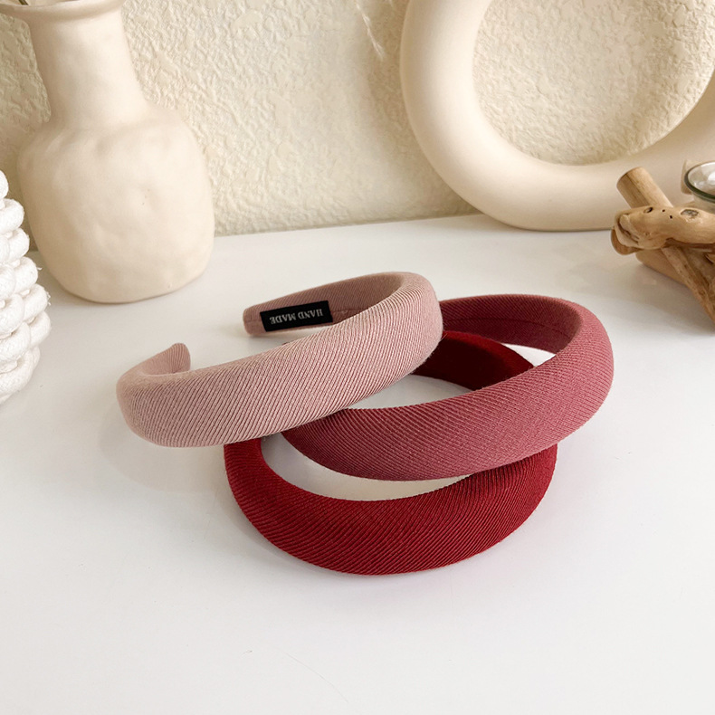 Cinta para Cabello de Esponja Rosa Suave