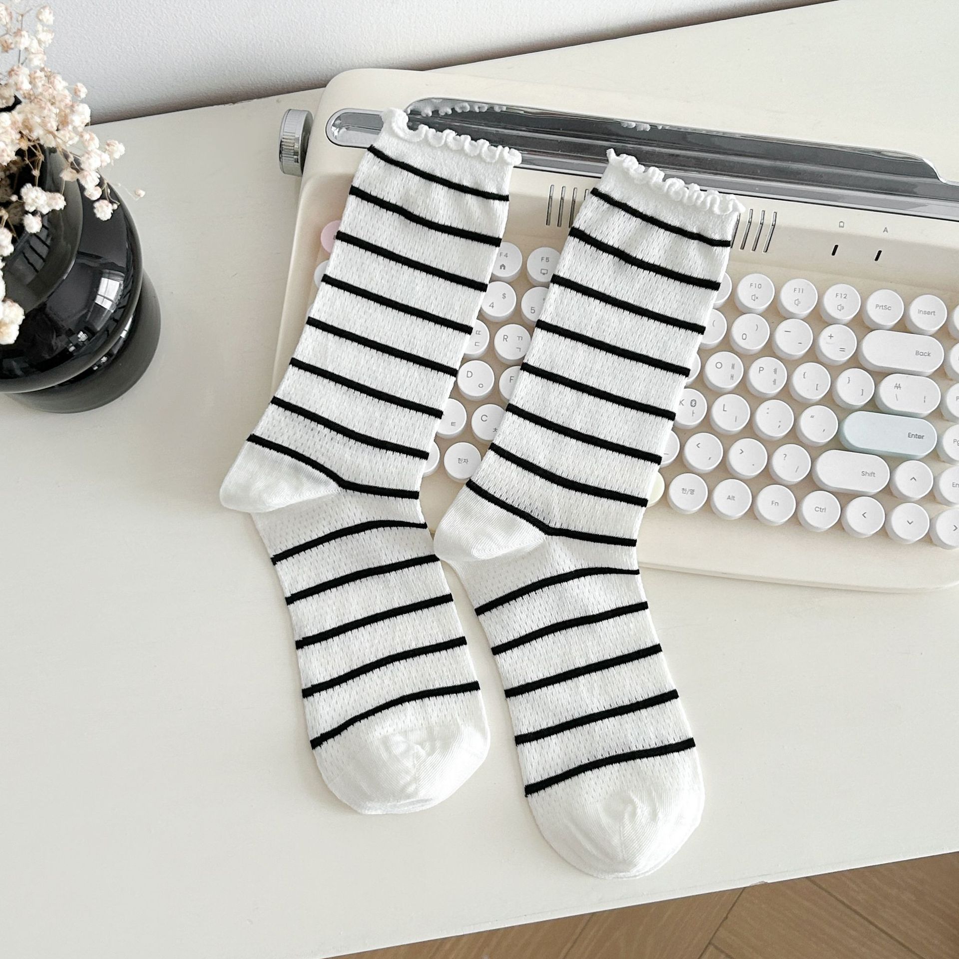 Meias Slouch de Malha