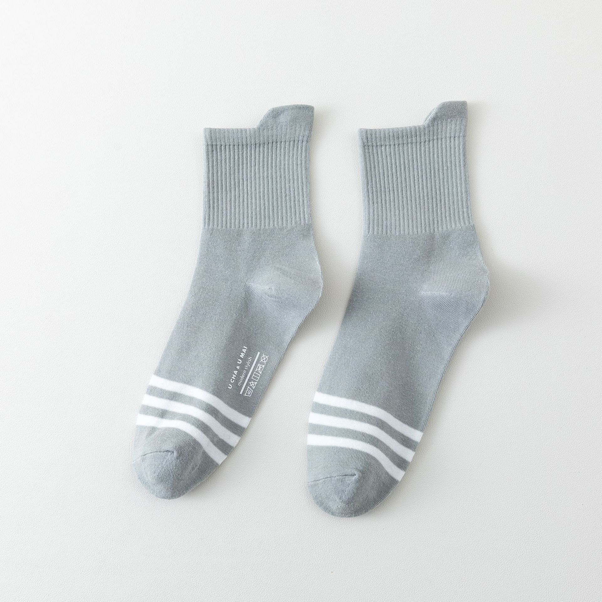 Мужские Хлопковые Спортивные Носки до середины икры