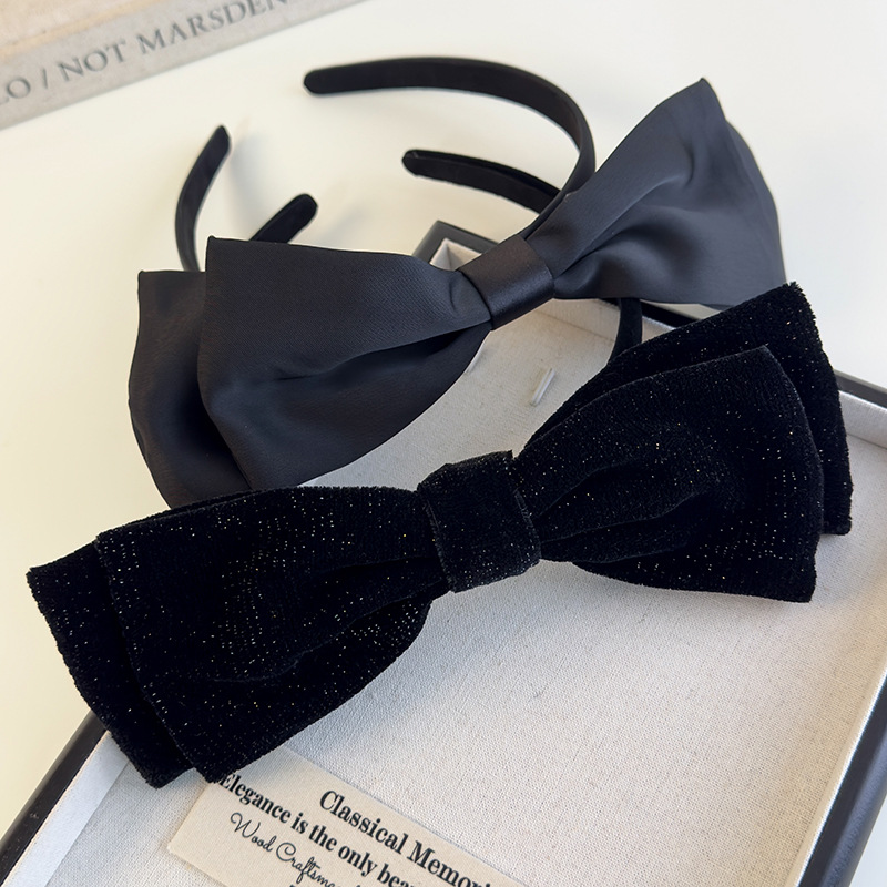 Diadema con Lazo Grande Estilo Vintage