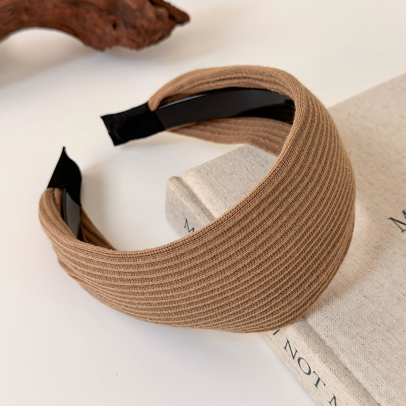 Cinta para el Cabello Vintage de Punto Acanalado