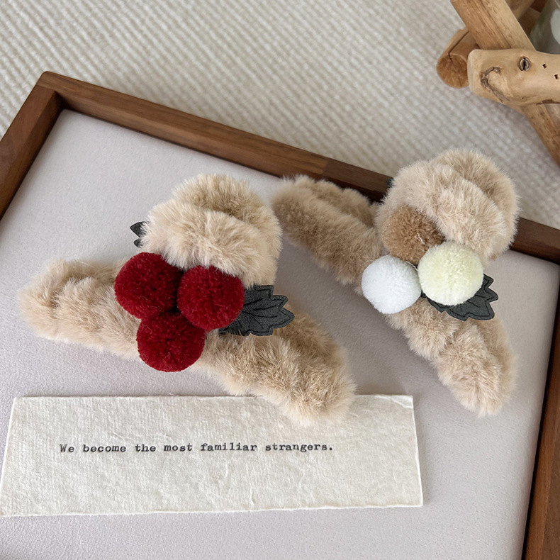 Agrafă pentru Păr Vintage cu Cireșe