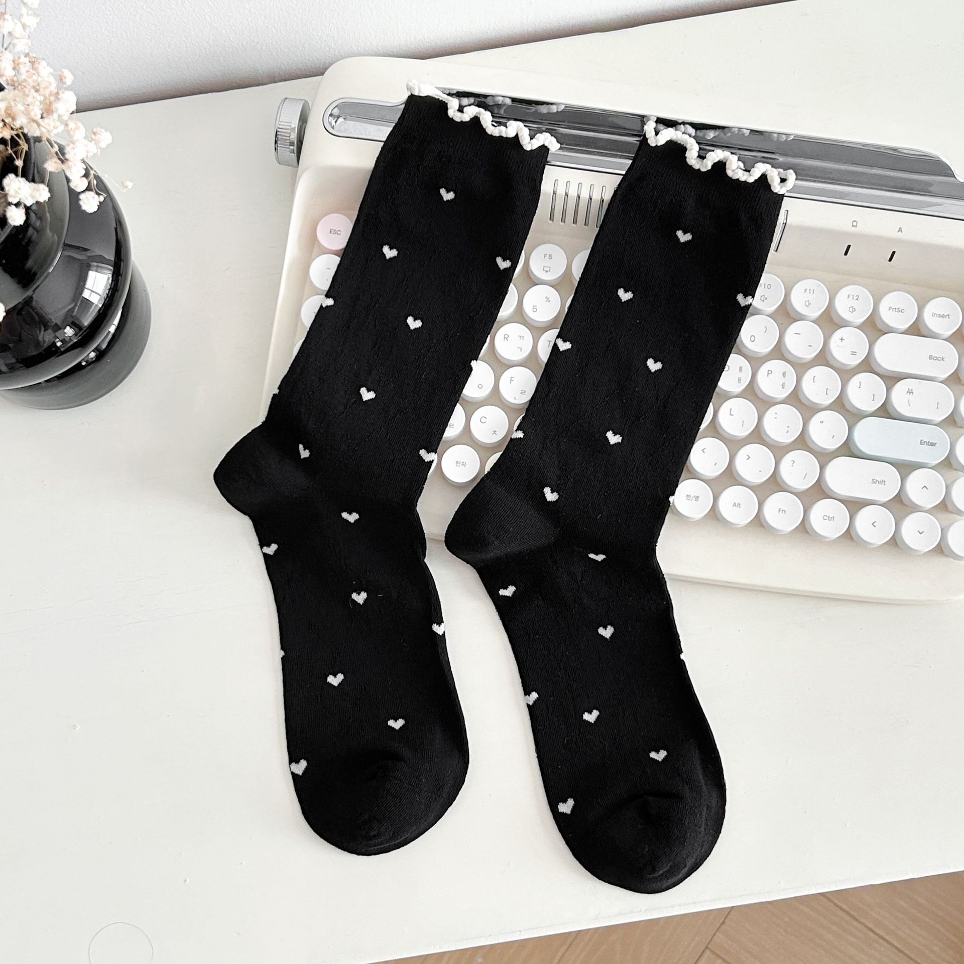 Meias Slouch de Malha