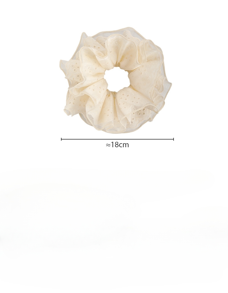 Διπλής Διαβάθμισης Δαντέλα Scrunchies