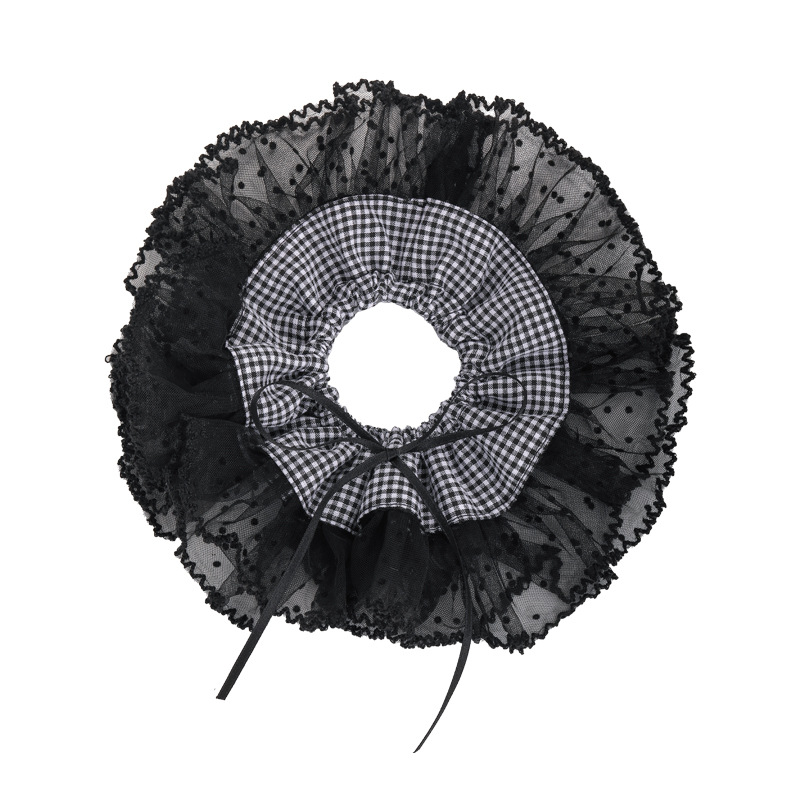 Σκραντσάκια Υπερμεγέθους με Δαντέλα και Πάτσγουορκ Πλέγμα