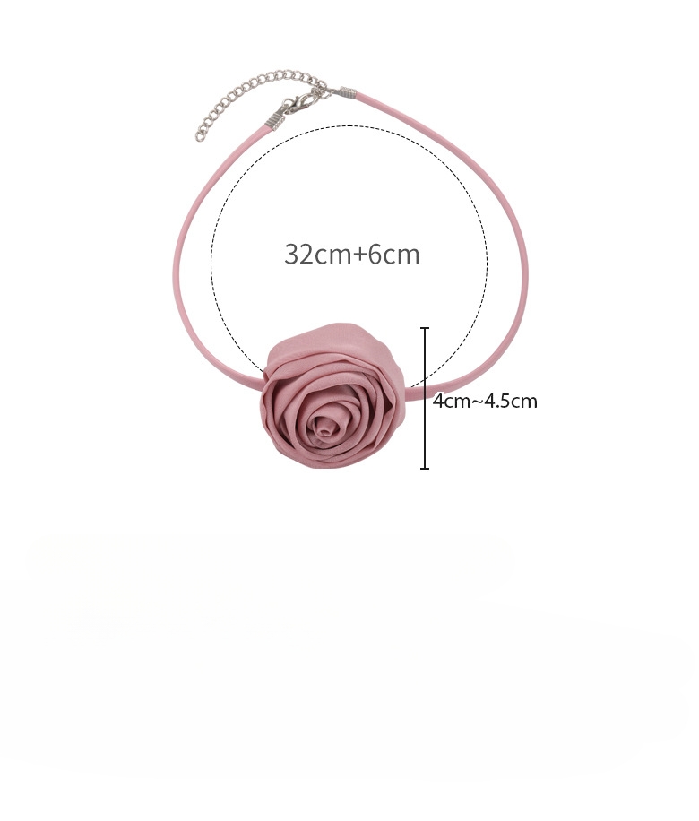 Французький Трояндовий Квітковий Чокер