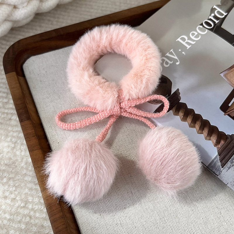 Gumki do Włosów Wiśniowy Róż