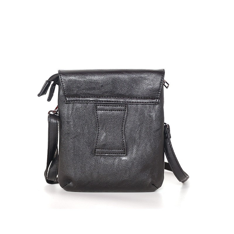 Borsa a tracolla uomo PU con catena