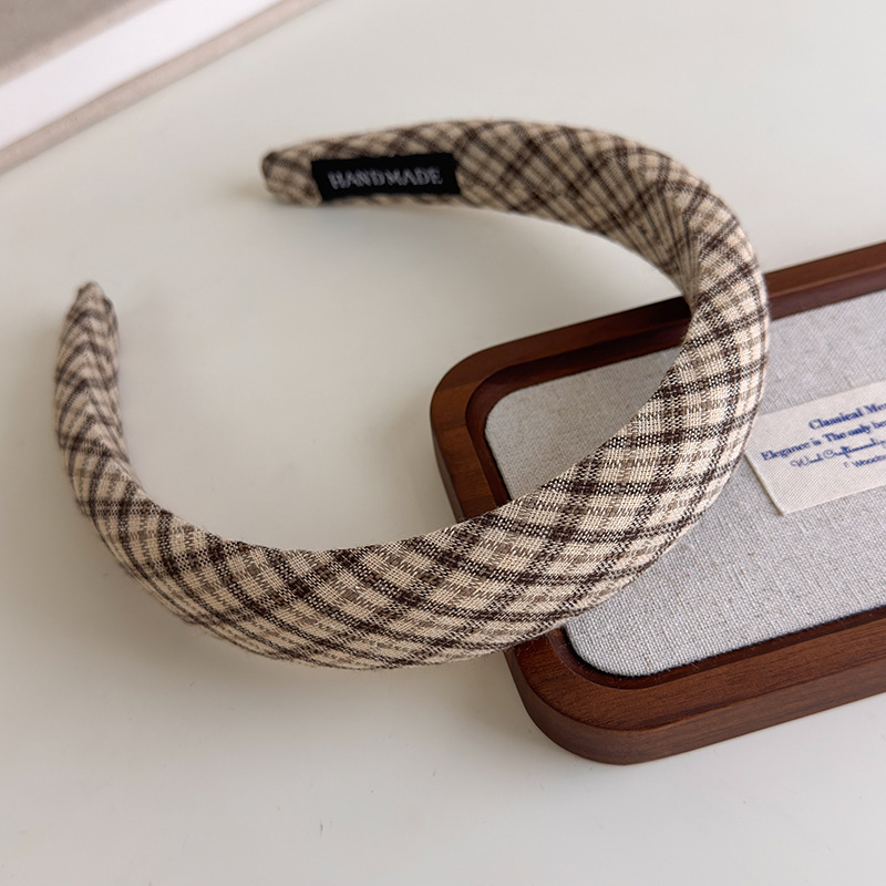 Cinta para el Cabello de Mujer a Cuadros