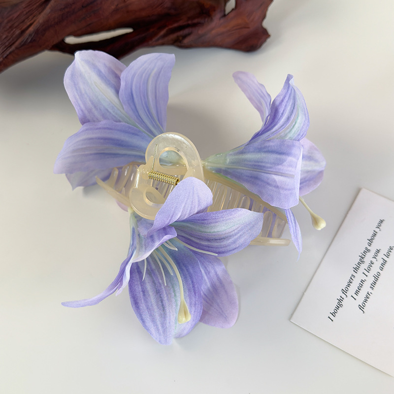 Lily Flower Hair Clip