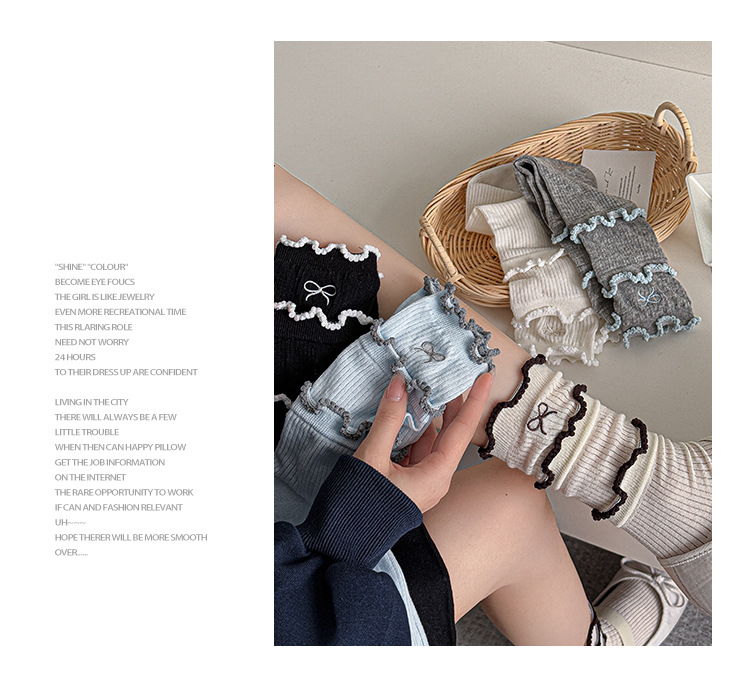 Meias Scrunch Femininas