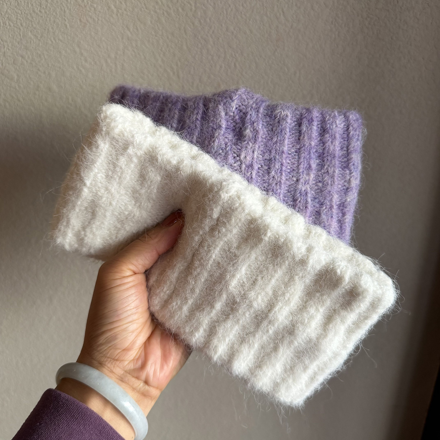 Pletená Čelenka ze Směsi Vlny