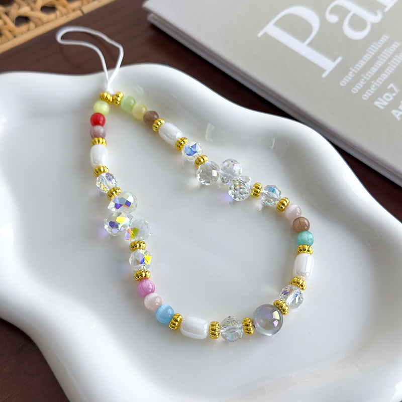 Glass Bead Phone Strap