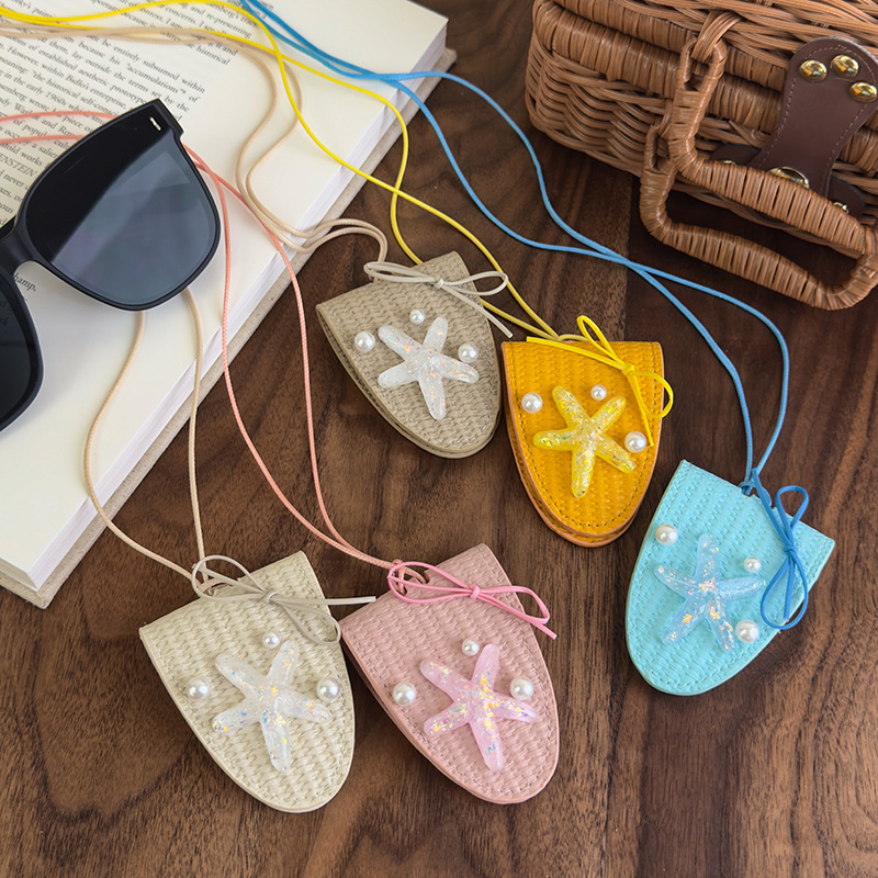 Straw Starfish Glasses Chain