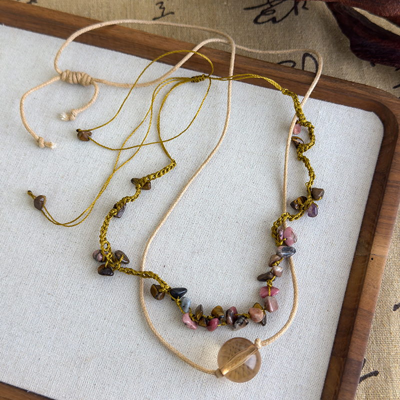 Braided Rope Necklace