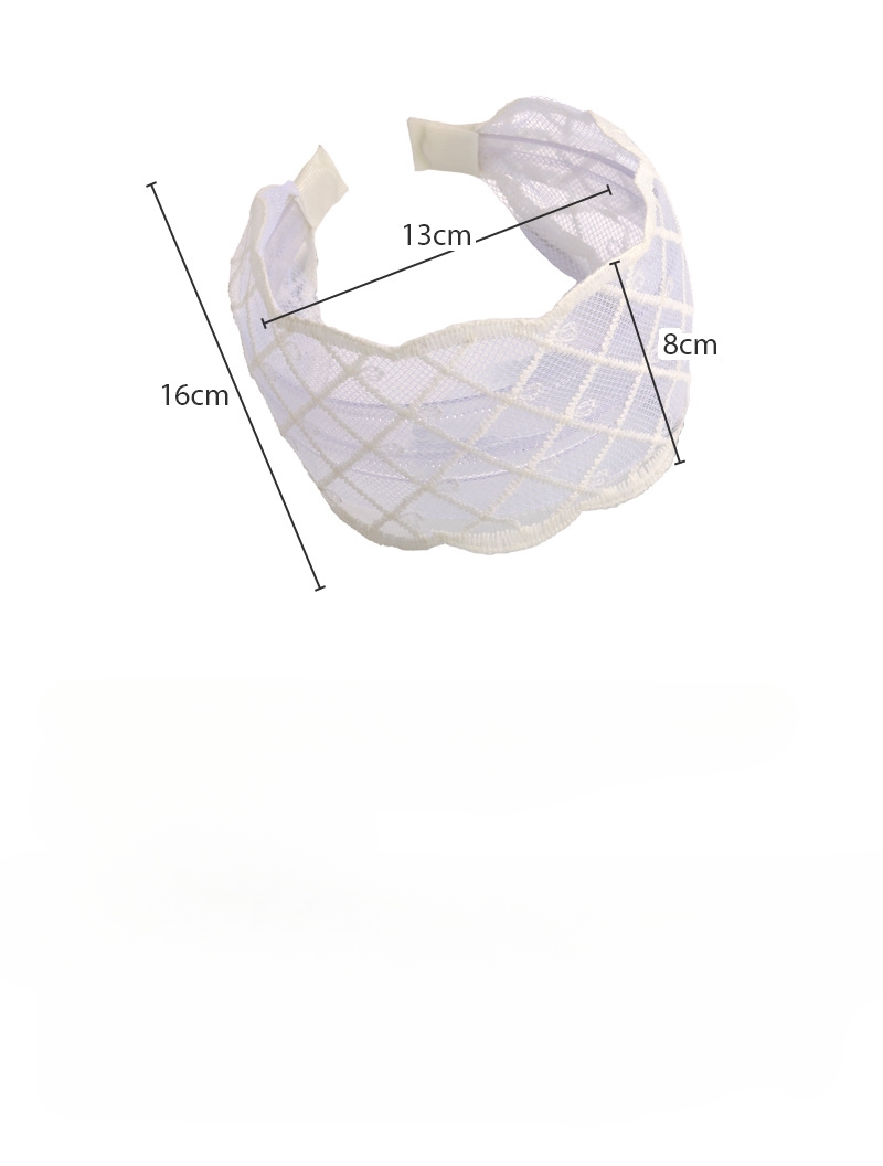 Banda pentru Păr cu Dantelă și Fundă