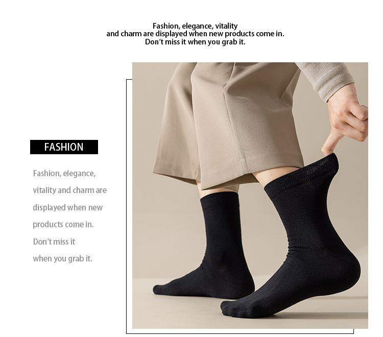 Meias Clássicas Meia Cano Masculinas