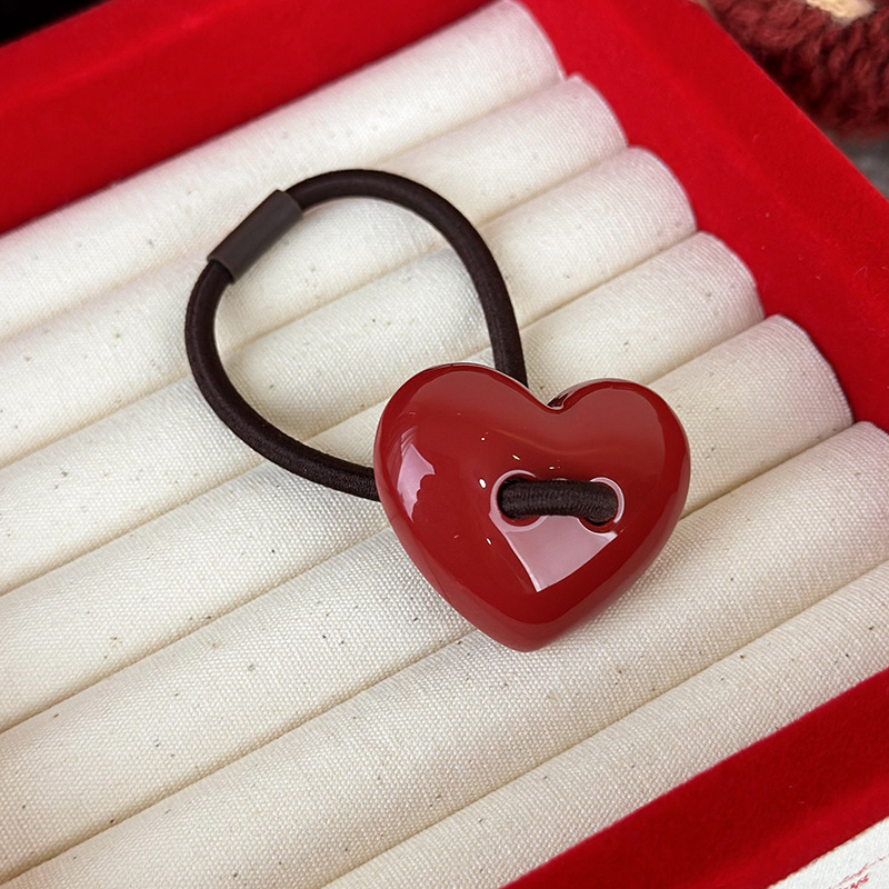 ビーズヘアタイ