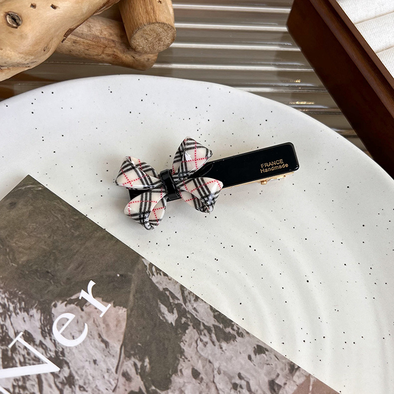 Pinza para Cabello de Acetato con Lazo Vintage