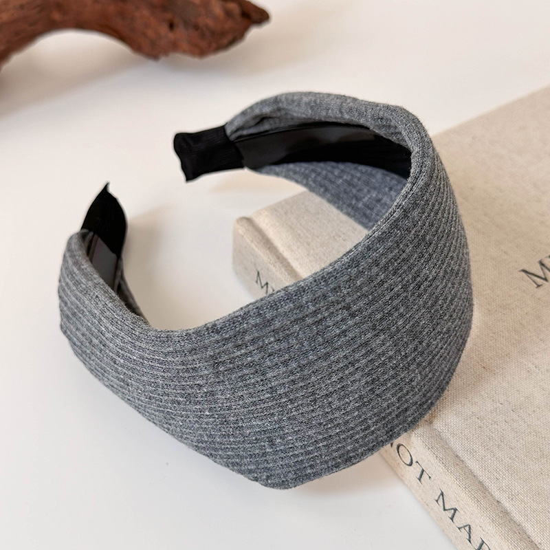 Cinta para el Cabello Vintage de Punto Acanalado